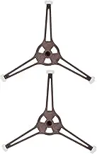 LABRIMP 2pcs Microwave Oven Shelf Rotating Disc Stand Microwave Tray Support Kitchen Ware Random Color