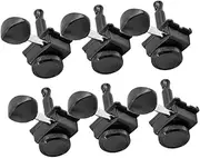 WESIEVYA Guitar Tuner Machine Heads Electric Guitar Strings Tuning Pegs Locking Tuning Keys Metal Construction