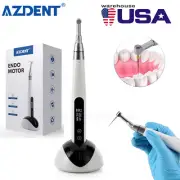 AZDENT Dental Cordless LED 16:1 Endo Motor Reciprocating Root Canal Preparing US