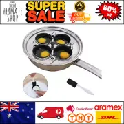 Egg Poacher Pan - Stainless Steel Poached Egg Cooker – Perfect Poached Egg Maker