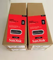 SanDisk Cruzer Glide 3.0 USB Flash Drive - 32GB Box of 50 UNITS retail pack