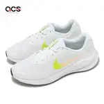 NIKE 慢跑鞋 WMNS REVOLUTION 7 女鞋 白 橘綠 輕量 緩衝 運動鞋 FB2208-103