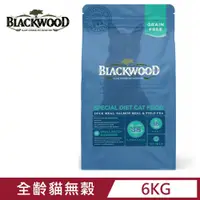 在飛比找PChome24h購物優惠-美國BLACKWOOD柏萊富-天然寵糧特調無穀全齡貓配方(鴨