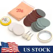 20x Car Windshield Scratch Remover Cerium Oxide Powder Glass Polishing Tool Kits
