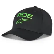 Alpinestars Ride Transfer Flexfit Hat Black/Green
