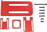 RC Car Battery Bracket RC Car Modisement Accessories Easy to Install Car Connections with Large Capacity Remote Control for H16BM H16GT, RED