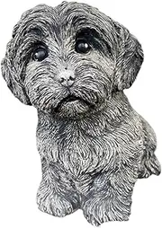 Cavoodle Maltese Dog Garden Memorial Statue Ornament Scultpure Concrete Australian Made