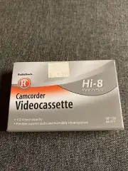 Radio Shack Hi-8 44-477 Metal Particle Camcorder Video Cassettes - 2/4 Hours