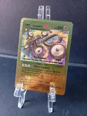 Orica Pokemon UNOWN - Golden Holo