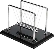 CERROPI 7 Balls Newton's Cradle -11 Inch, Marble Base (Swing 50s)