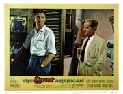 The Quiet American Lobby Card Michael Redgrave Claude Dauphin 1958 Old Photo
