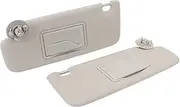 OE Number P95327509 Interior Fit for Sun Visor Shade for Sonic Aveo, Fit Inside Sun Visor with Mirror, Second Generation, Pre-Facelift