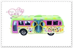 ♥小花花日本精品♥Hello Kitty Tomica-2017迪士尼復活節 園區專車 模型汽車 96505809