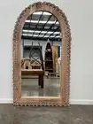 Hand Carved Timber French Design Antique Statement Mirror Big Full Length