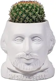 Unemployed Philosophers Guild William Shakespeare Planter