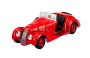 WELLY BMW 328 RED WITHOUT ROOF OLD TIMER 1:34 DIE CAST METAL MODEL NEW IN BOX