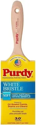 Purdy 144024425 White Bristle Series Adjutant Angular Trim Paint Brush, 2-1/2...