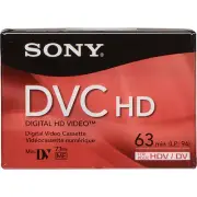 1 Sony HD DVM-63HDR DV tape for HC9 FX1 HVR V1U Z7U Z7 Z5U A1U HD1000U camcorder