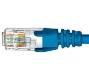 Hypertec 0.5m RJ45-RJ45 Cat5e 4 Pair PVC Unshielded Patch Lead Blue