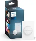 Wall Tap Dial Light Switch, Portable, White - 1 Pack - Requires Hue Lights an...