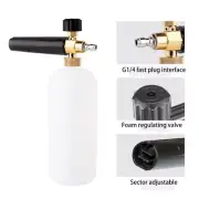 Spray Jet Bottle 1/4" Snow Foam Pressure Washer Gun Car Wash Soap Lance Cannon