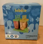 Popsicle Molds Kit Ice Pop Maker 6 Pops BPA Free with Free Extra Pop Mold