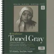Strathmore 400 Series Toned Gray Paper Pad 9x12"