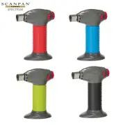 New SCANPAN Chef's Torch w/ Classic Butane Gas Cylinder 250ml Red Blue Green
