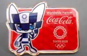 TOKYO 2020 OLYMPIC PINS - COCA COLA SPONSOR PIN ———— .