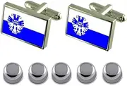 [Select Gifts] Shirt Dress Studs Arnhem City Netherlands Flag Cufflinks