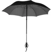 EuroSCHIRM TeleScope Handsfree Umbrella - Black