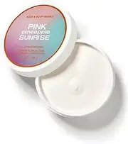 Bath and Body Works Body Care 24+ Hours Moisture Body Butter - SNOWFLAKES & CASHMERE w/Shea & Coco Butter - 6.5 oz (Pink Pineapple Sunrise)