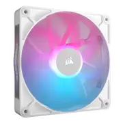 Corsair RX140 RGB White, Single Fan PWM. AirGuide Magnetic Bearing. High Airflow and Efficient. Case White Fan