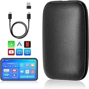 BEALIFE Wireless Box Play Online Videos Overseas Effortlessly Making Easy for Beginners to Operate TPR Connected Car Android Box, Minimalist Style