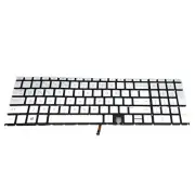 New Backlit Keyboard Silver Fit For HP ENVY 17m-cg1013dx 17m-cg0013dx 17m-cg0xxx