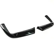 ATATANN Rear Side Bumper Corner Compatible for Chevrolet Corvette C5 1997-2004 Splitters Carbon Fiber Print Glossy Black Car Accessories Body Kit Anti-Collision Automotive Modification(Glossy black1)