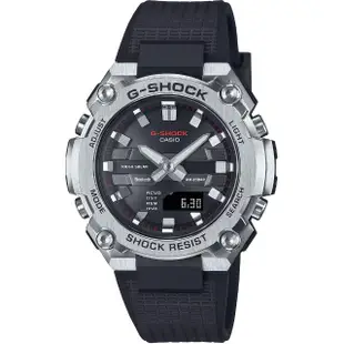 【CASIO 卡西歐】G-SHOCK 纖薄太陽能藍芽手錶(GST-B600-1A)