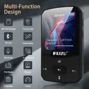 NEW Bluetooth 5.0 MP3 Player HiFi Lossless Sound FM Radio Music Voice Recorder