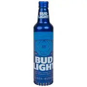 Bud Light Aluminum Bluetooth Bottle Speaker Blue