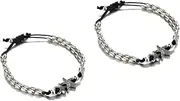 [SHERCHPRY] 2pcs Anklet Ankle Chain for Girl Beach Miss Footwear