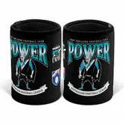 Port Adelaide Power AFL Retro Can Cooler Stubby Holder