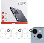 Eastele Camera Lens Protector iPhone 14 6.1" & iPhone 14 Plus 6.7", 9H Tempered Glass, HD Clear, 3-Pack