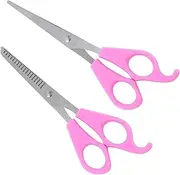 GANAZONO 2Pcs Hair Cutting Scissors Haircut Shears for Trimming Durable Hair Trimming Scissors