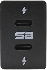 Switch Boss Dual Type-C/USB-C Charger - suit Toyota Small