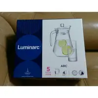 在飛比找蝦皮購物優惠-樂美雅Luminarc玻璃冷水杯壺組_1壺4杯