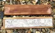 Soft-Hard Arkansas Combo Knife Sharpening Stone 12 x 2 X 1-1/8 -NEW