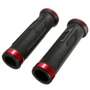 Handlebar Grips Rubber Gel Universal For 7/8inch 22mm Handlebar Yamaha Honda Suzuki 15953 TITANIUM