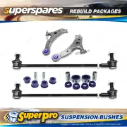 Front SuperPro Suspenison Bush Kit for Toyota Camry XV50 2011-2019
