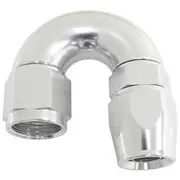 Aeroflow 570 Series One-Piece Full Flow 180° Hose End -6AN, AF576-06DS