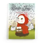 韓國 JETOY COLORFUL JETOY POSTCARD BOOK 夢幻貓咪 著色明信片書